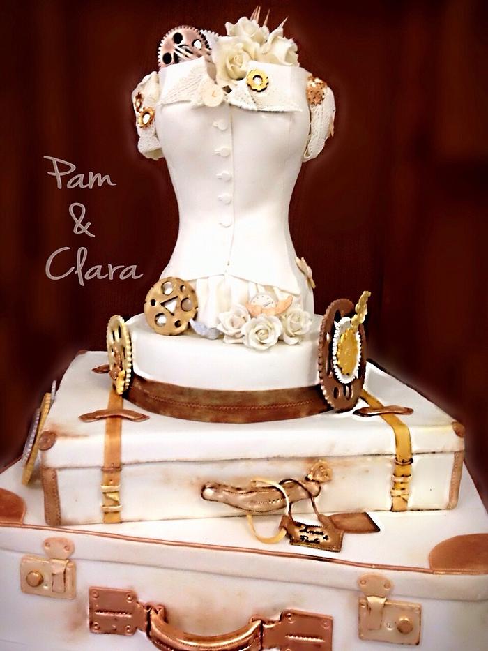 Steampunk Wedding Cake