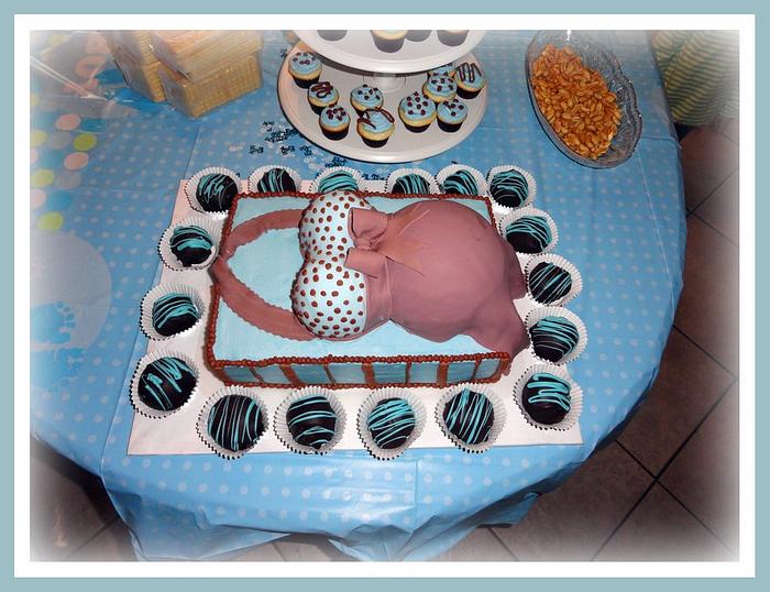 Belly Cake, cake balls, cupcakes