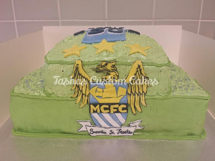 Manchester City FC Emblem cake