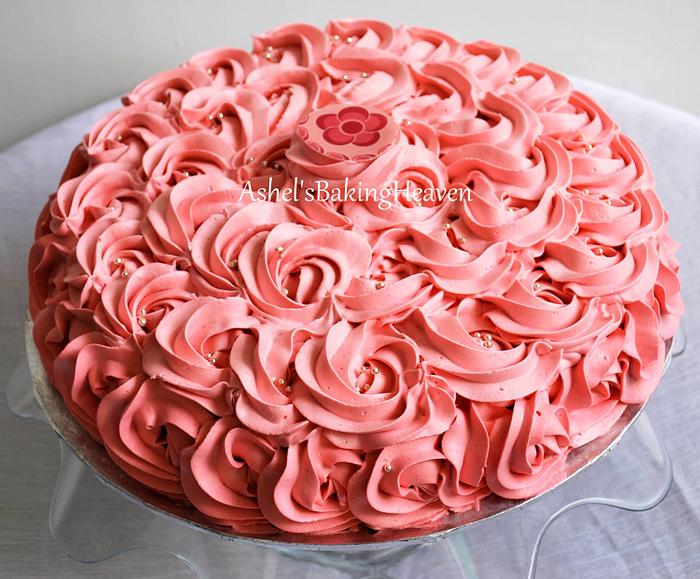 the rosette cake