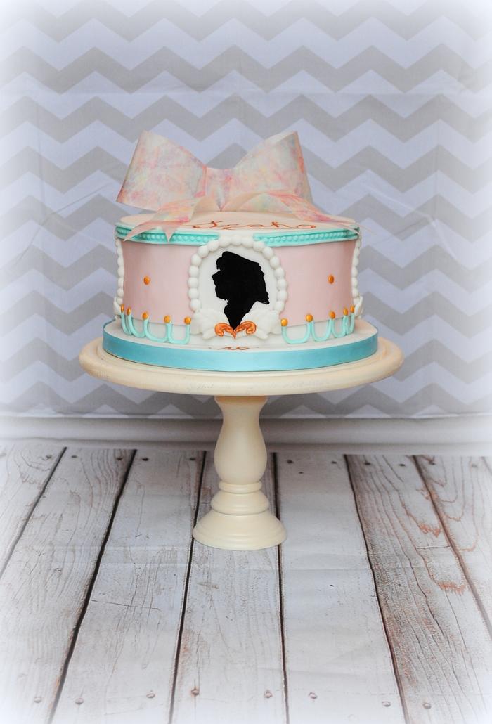 Simba and Princesses 16th Birthday cake
