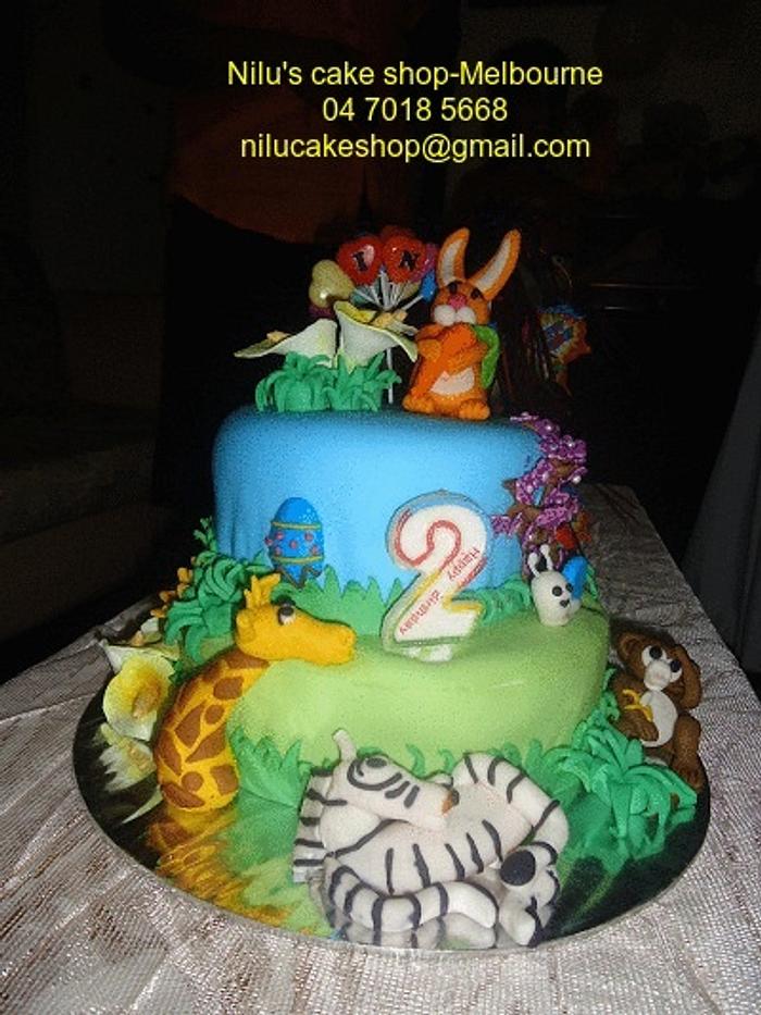 Little Zoo Cake