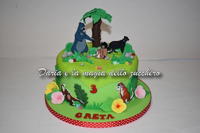 The jungle book cake
