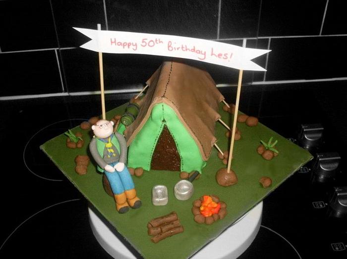 Camping cake