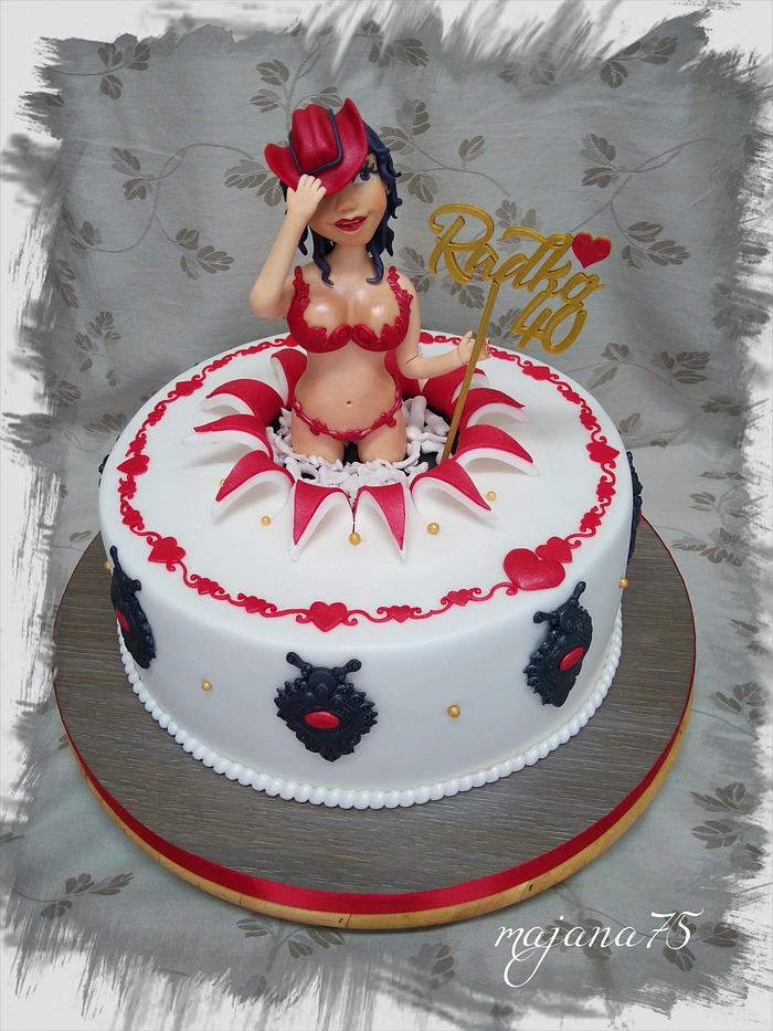 Erotic cake