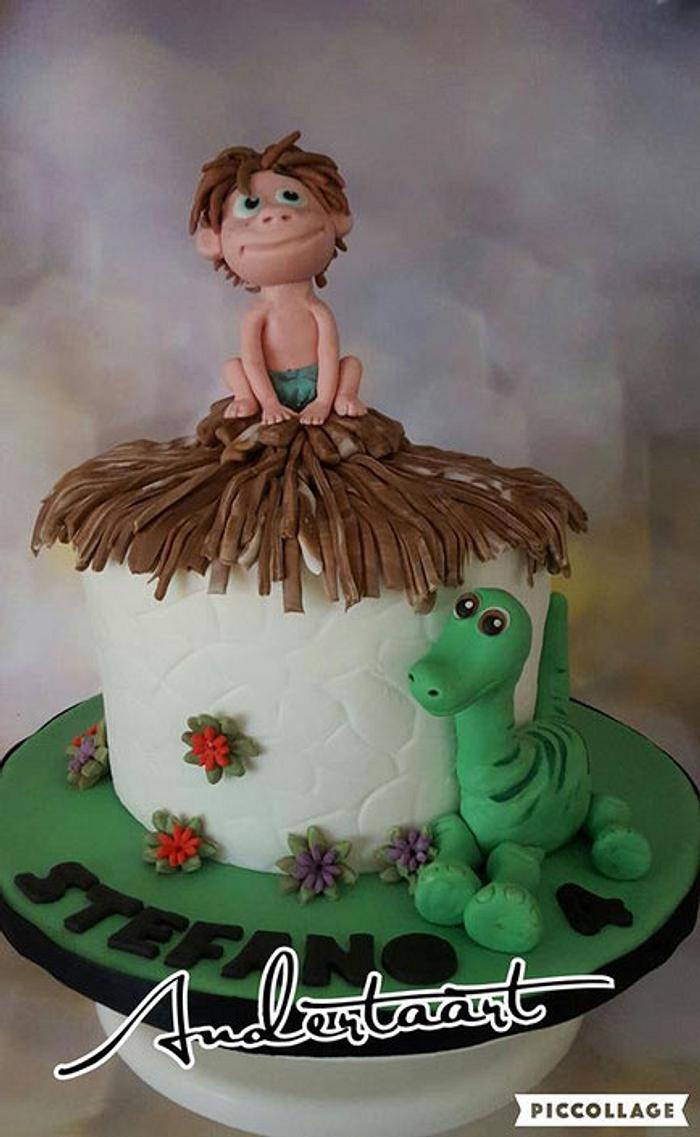 the good dinosaur cake