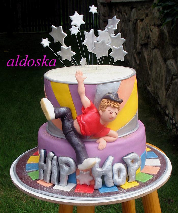 Hip hop cake