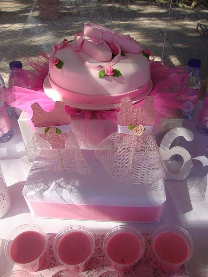 ballerina cake