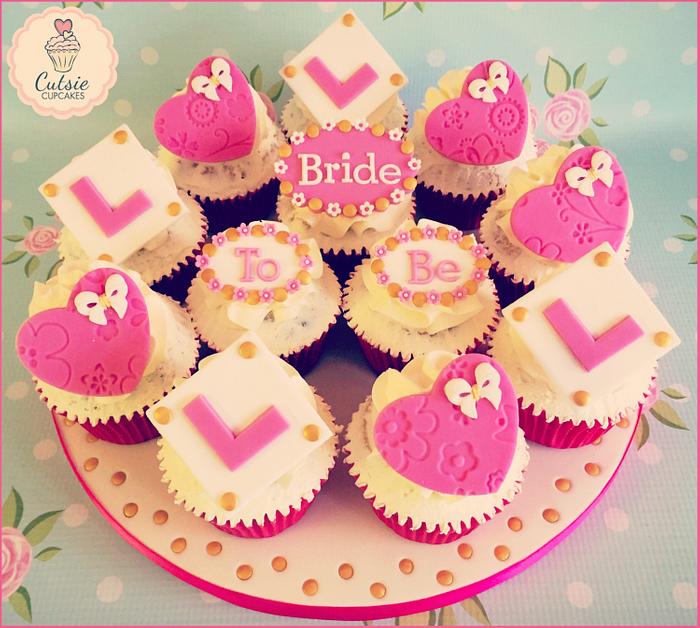 Bride To Be Cupcakes 🎀