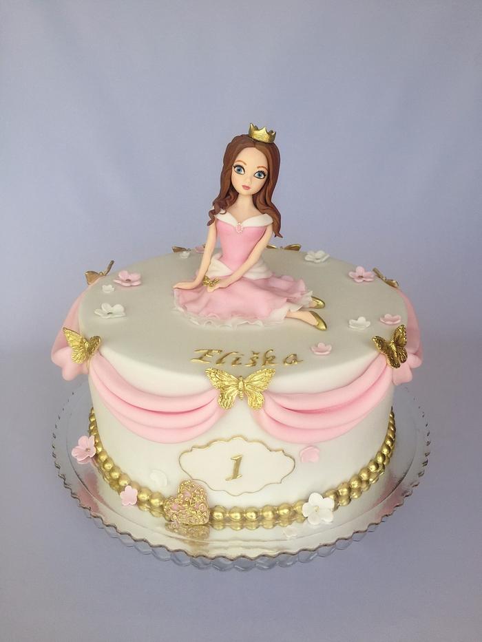 Princess birthday cake
