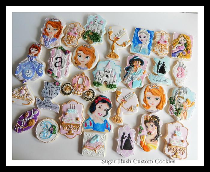 Princess Themed Cookies
