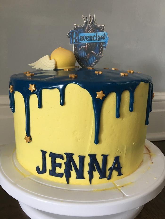 Ravenclaw cake and cakepops