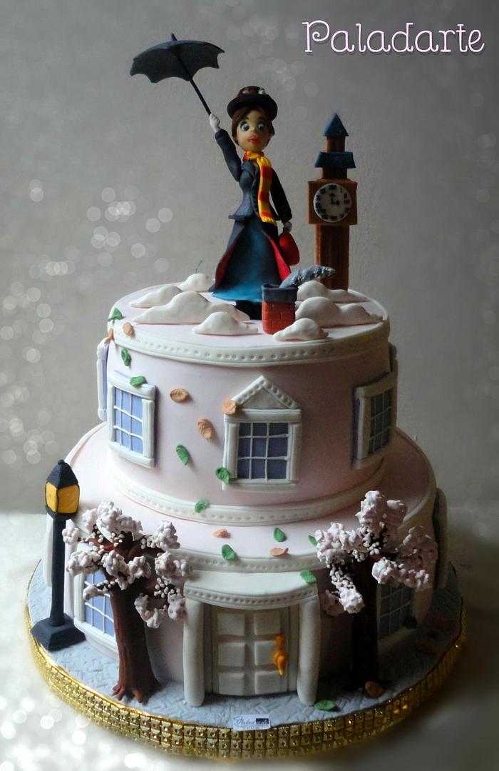 Mary Poppins cake