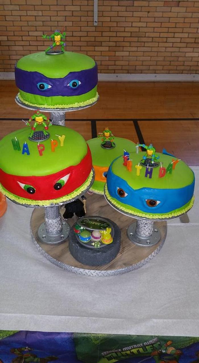 TMNT Birthday Cake