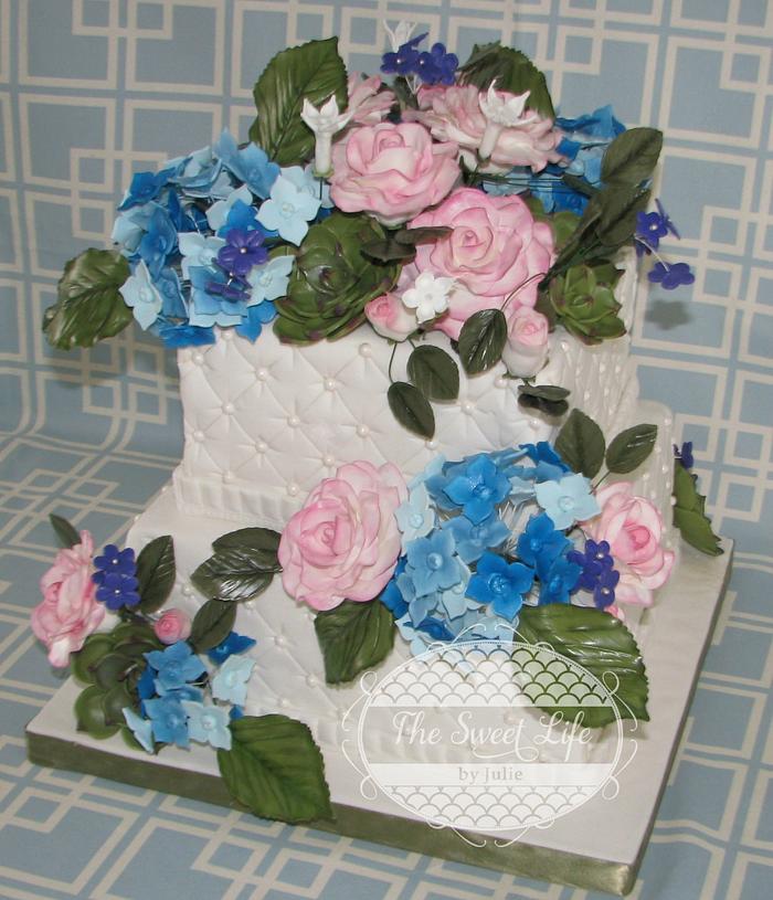 Lovely Summer Floral cake