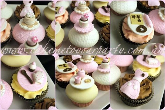 Bridal Kitchen Tea Cupcakes