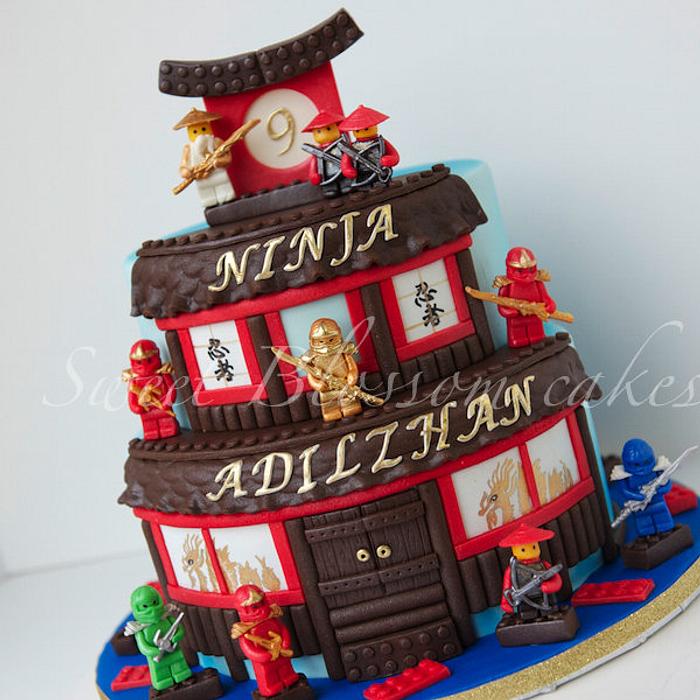Lego Ninja cake