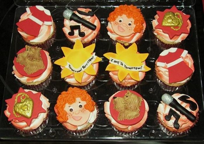 Little Orphan Annie Fondant Toppers