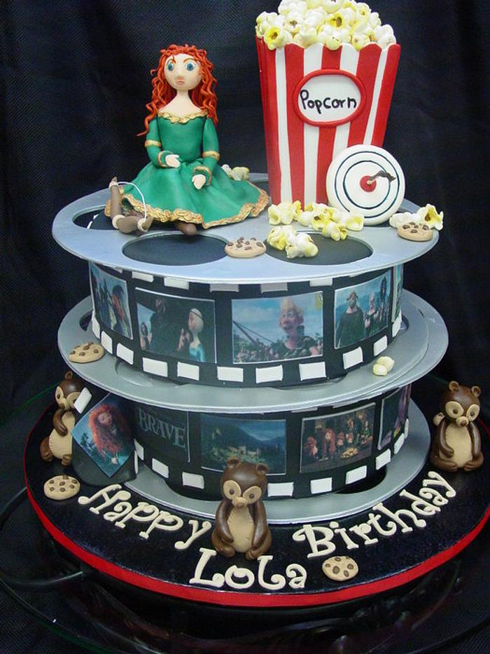 Brave themed cake