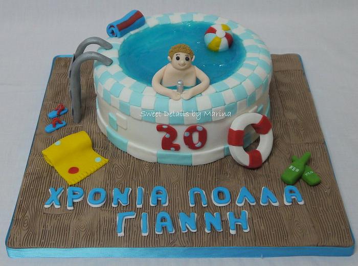 Pool cake