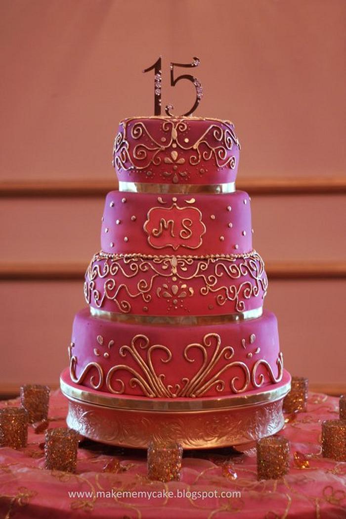Arabian princess cake