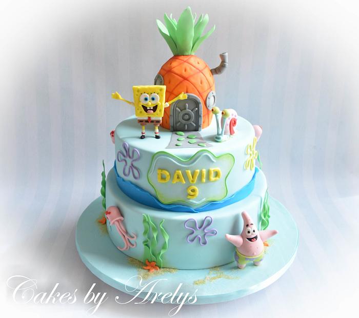 SpongebBob cake