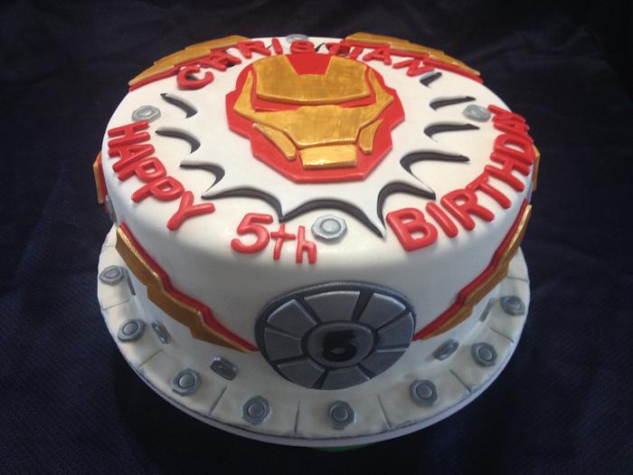 Ironman cake