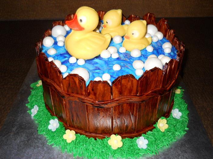 Ducks in a tub 