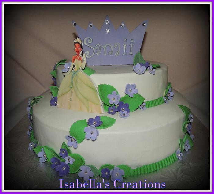 Princess & the Frog  Cake