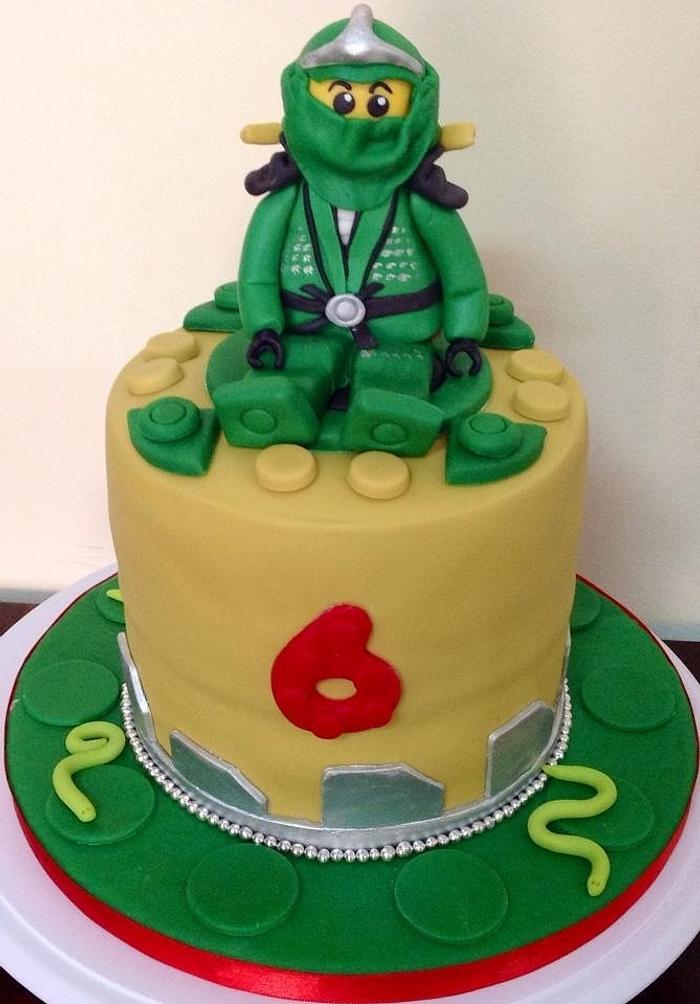 6th Birthday Lego Ninjago Cake