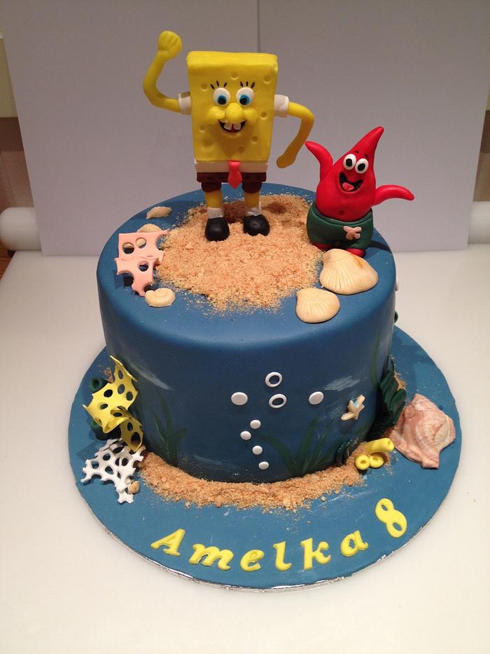 Spongebob cake