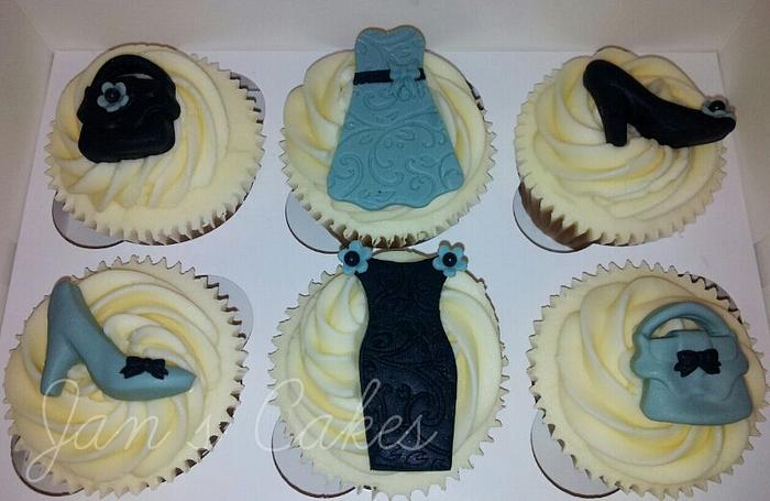 Fashion Cupcakes for a lady
