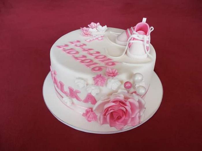 Christening cake