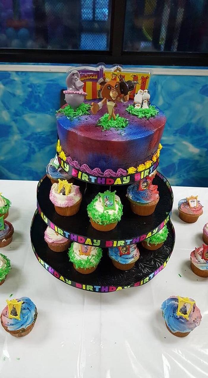  Madagascar cake & cupcakes