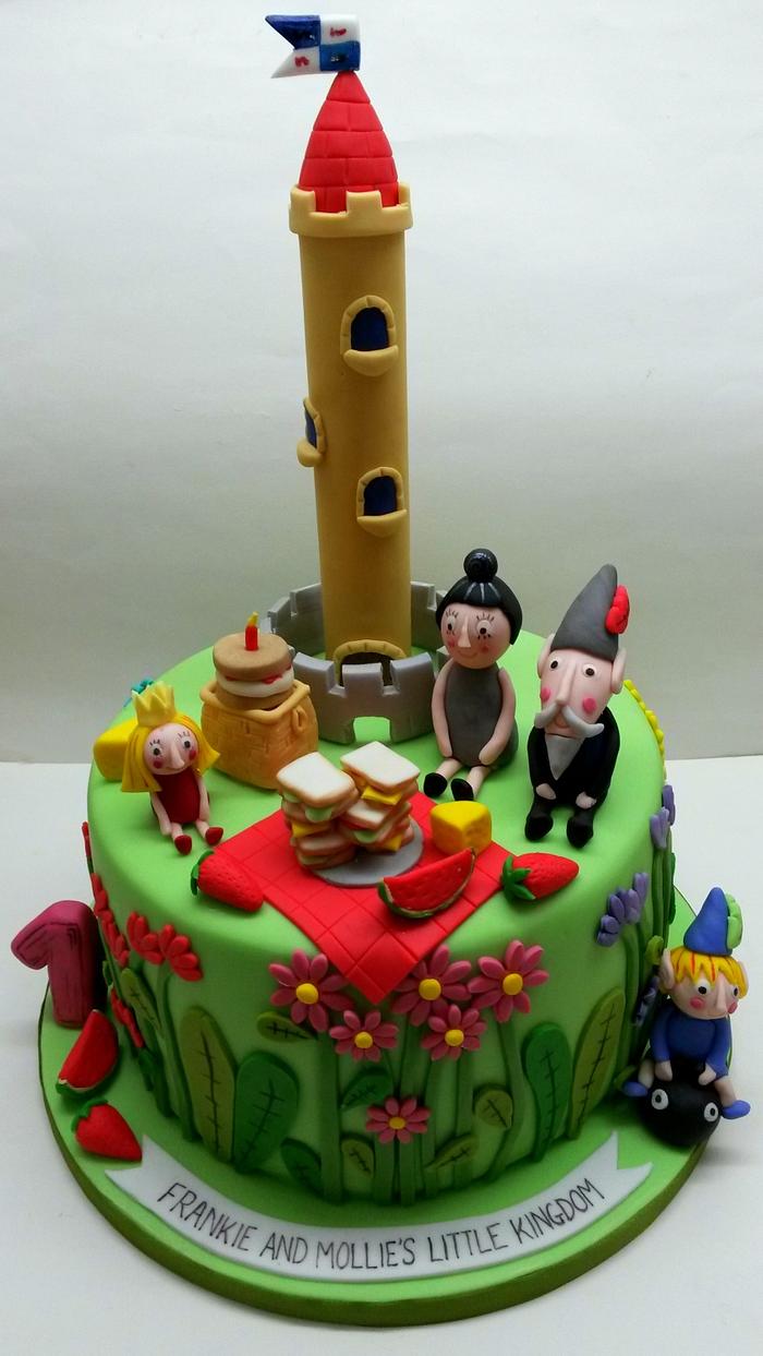 Ben And Holly Birthday Cake