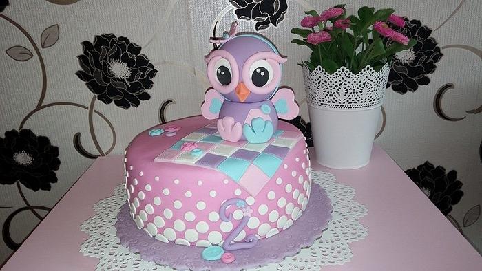 My owl cake