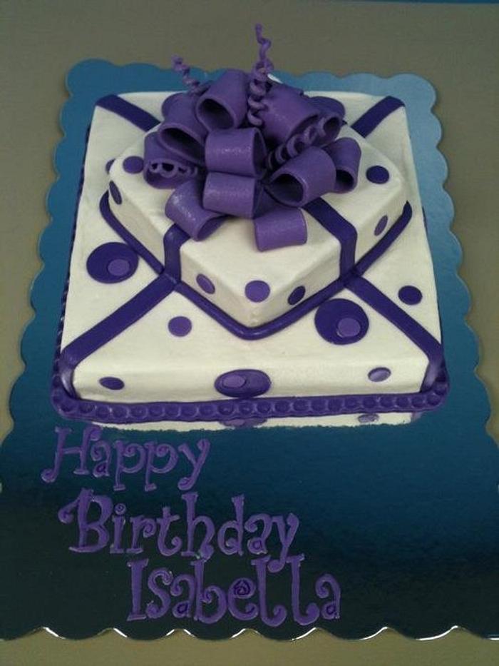 Pretty Purple Present