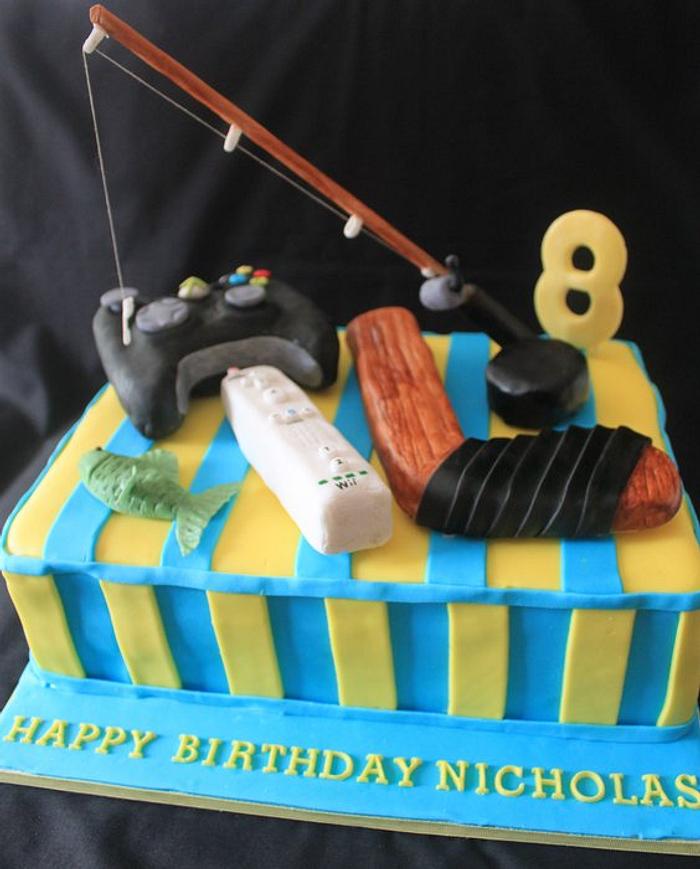 Favourite Activities Birthday cake