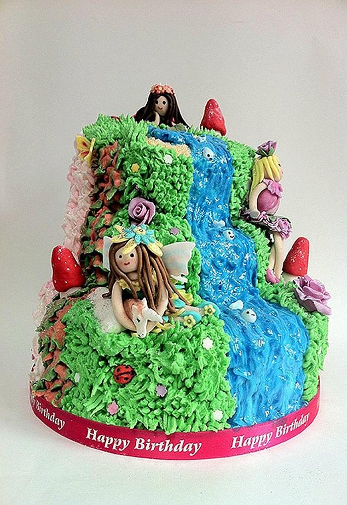 Three Tier Fairy Cake
