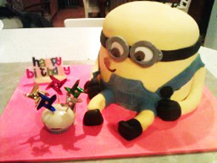 Birthday Minion Cake