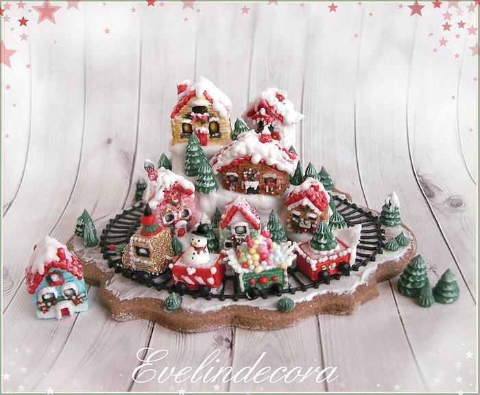 Christmas wonderland cookie