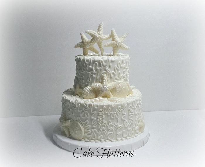 Starfish Wedding Cake