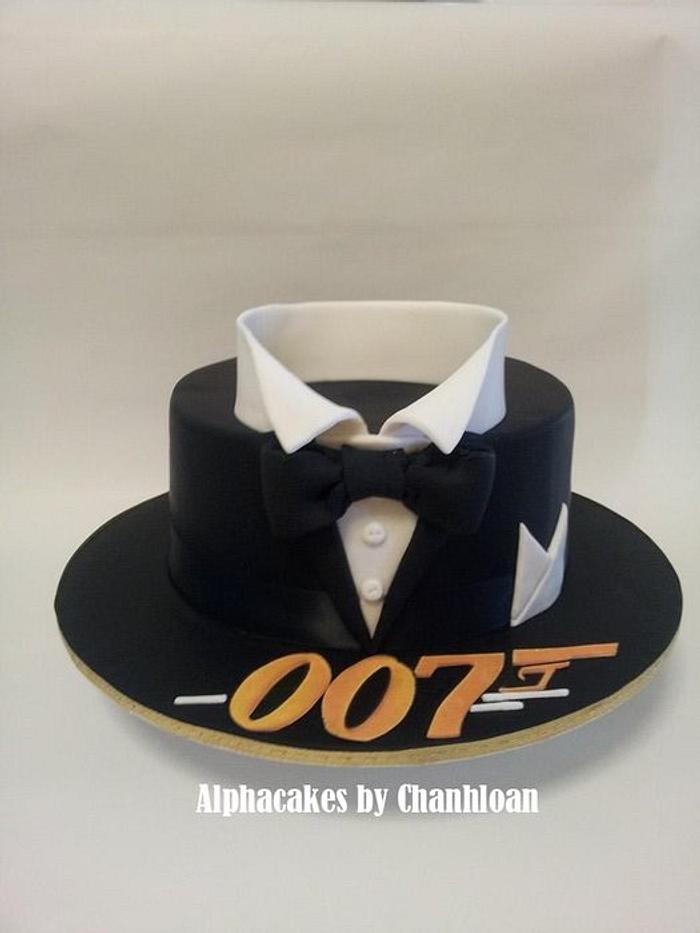 Bond themed cake