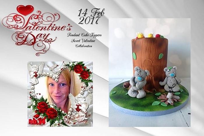 Fondant cake-toppers Sweet Valentijn Collaboration 