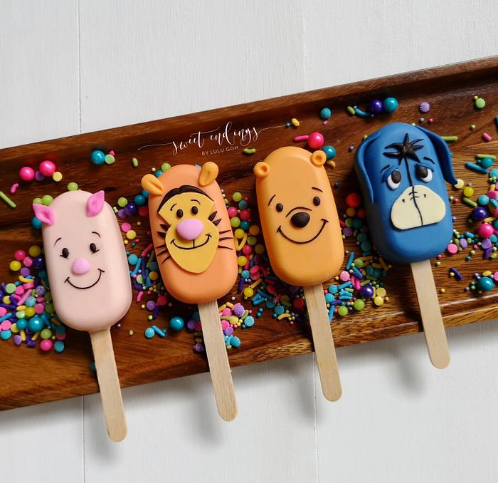 Pooh & Friends Cakesicles