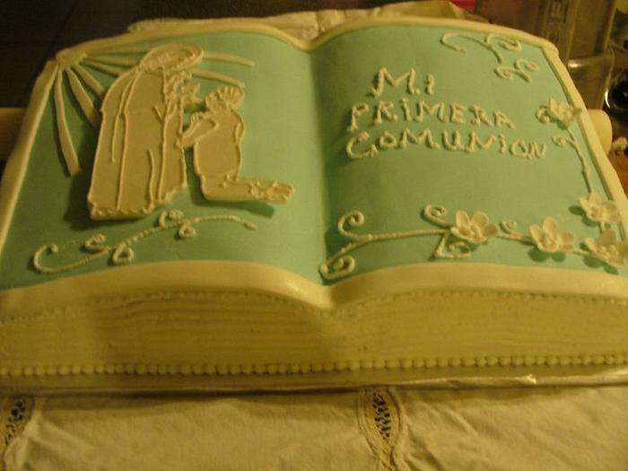 first communion cake