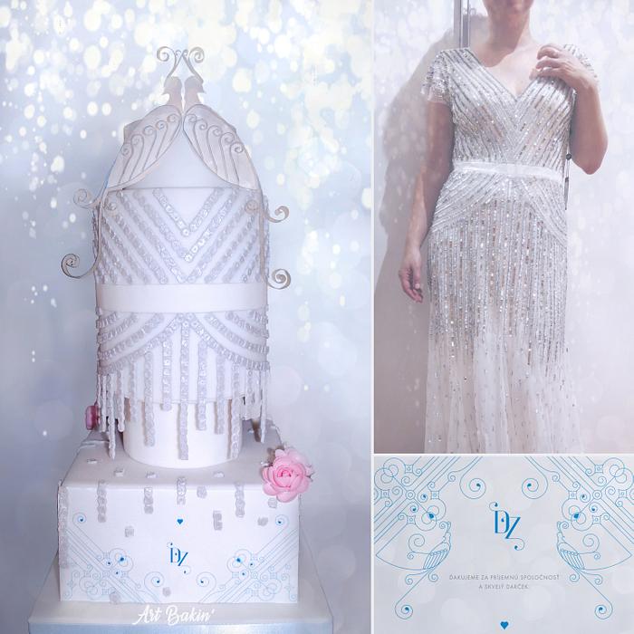 Wedding Dress VS Cake