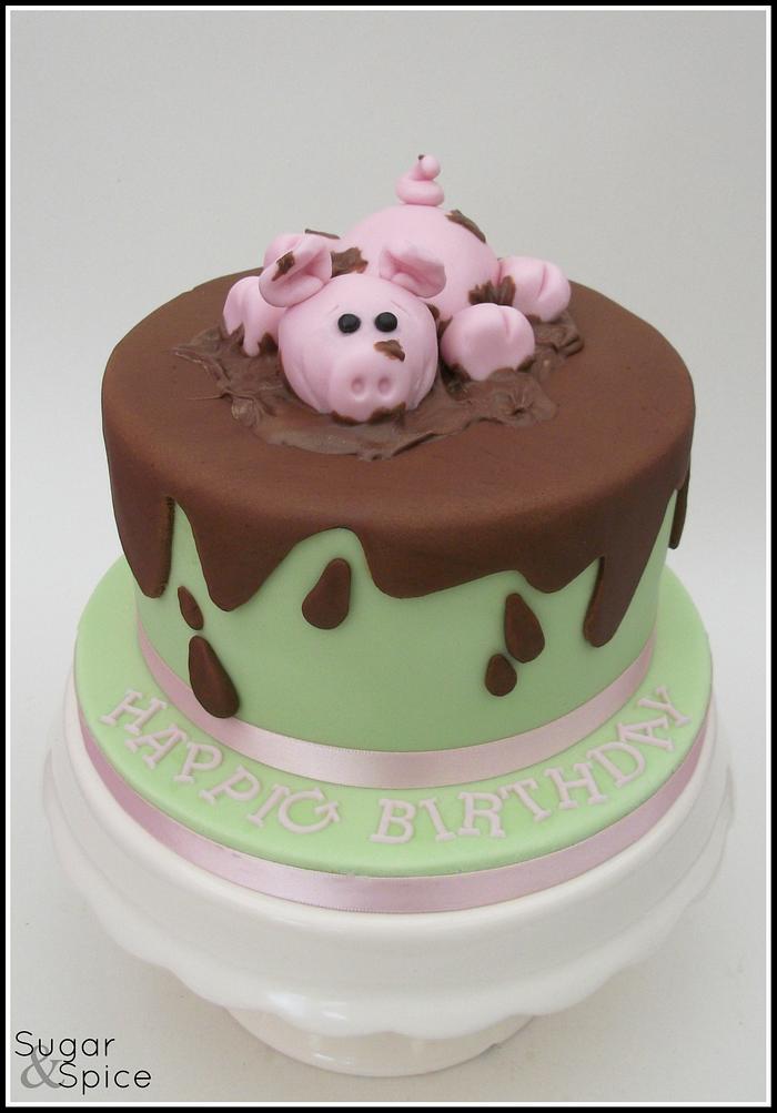 Peppa Pig Cake - Order Cakes Online Kukkr India