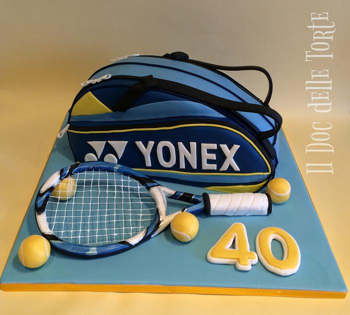 Tennis bag cake