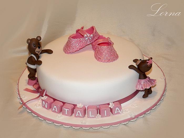 Christening cake..